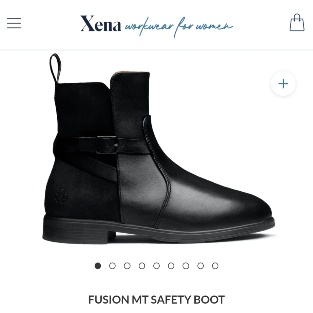 Xena Fusion MT Leather and Suede Safety Boot